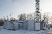 Здание блочно модульной котельной 1 МВт