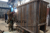 Изготовление водогрейных котлов