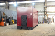 Комбинированный водогрейный котел угольно дровяной