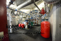 Котельный зал в блочно модульной котельной 1600 кВт