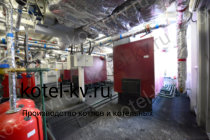 Котлы КВр в модульной котельной 1600 кВт