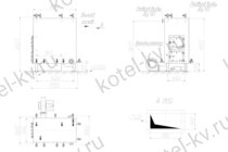 Котел на дровах КВД 0.23 чертеж